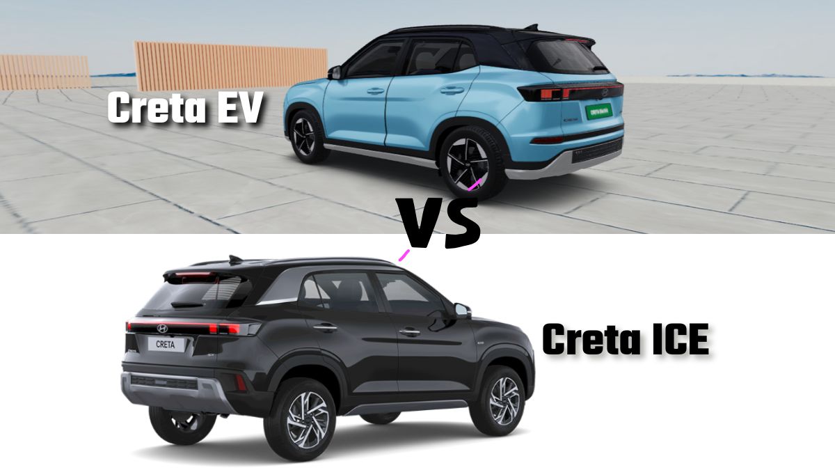 Hyundai Creta ICE vs EV